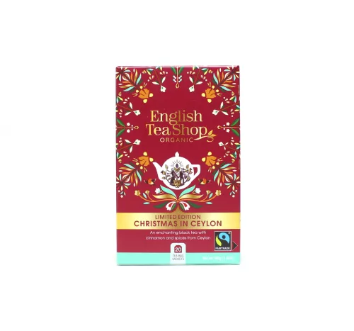 Ets 20 bio xmas ceylon fairtrade tea 20db 40 g