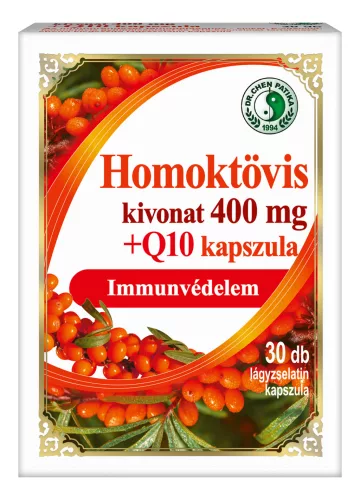 Dr.chen homoktövis 400mg+q10 kapszula 30 db