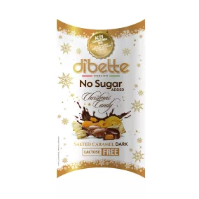   Dibette nas Dubai style krémmel töltött étcsokoládé desszert szaloncukor hozzáadott cukor nélkül, laktózmentes 200 g