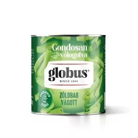 Globus zöldbab vágott konzerv 225 g 1 db