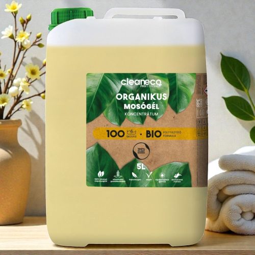 Cleaneco - organikus univerzális mosógél koncentrátum 5l - újrahasznosítható csomagolásban