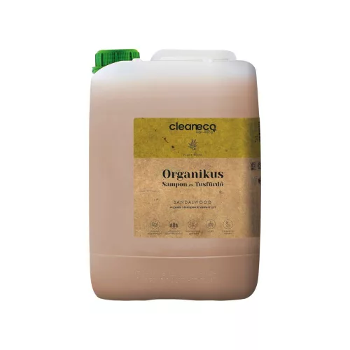 Cleaneco Sampon és tusfürdő organikus Cleaneco 5L Sandal