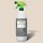 Cleaneco - Alcohol-based hand sanitiser virucide - 1 litre - with spray nozzle