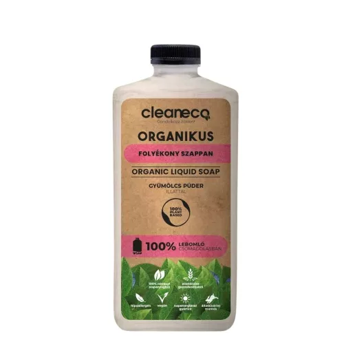 Cleaneco - organikus folyékony szappan 1l - komposztálható csomagolásban