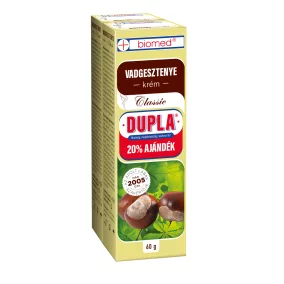 Biomed vadgesztenye krém dupla 2x60g 120 g
