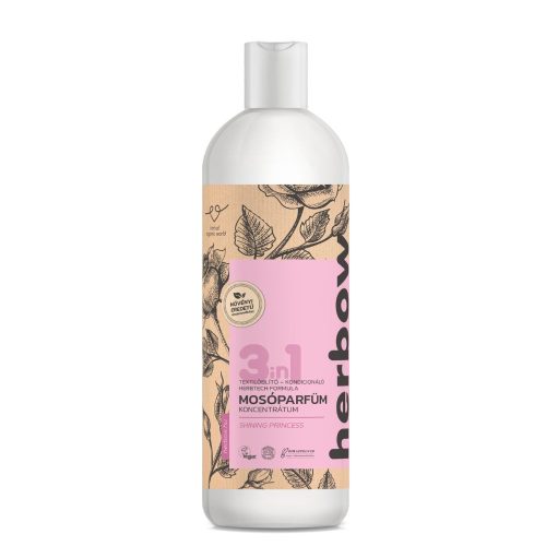 Herbow 3in1 mosóparfüm - öblítő koncentrátum Tündöklő Hercegnő ÚJ - 1000 ml