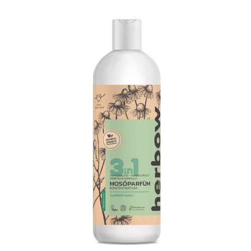 Herbow 3in1 mosóparfüm - öblítő koncentrátum Nyári eső ÚJ - 1000 ml