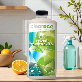  Cleaneco - general surface disinfectant 1l - in compostable packaging