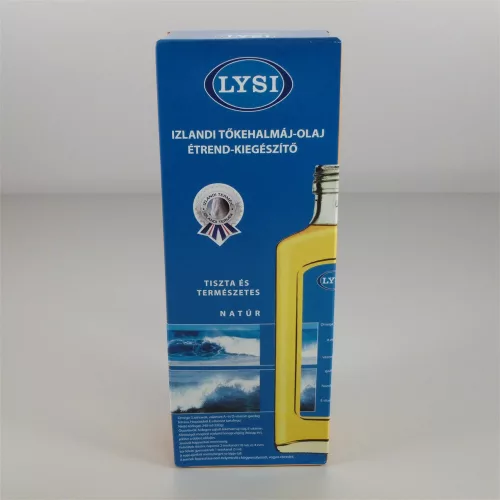 Lysi tőkehalmáj olaj natúr 240 ml