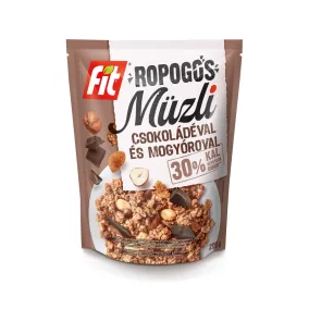 Fit reggeli ropogós müzli csoki-mogyoró 200 g
