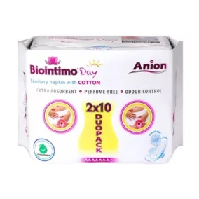 Biointimo duo-pack day anion 2x10db 20 db