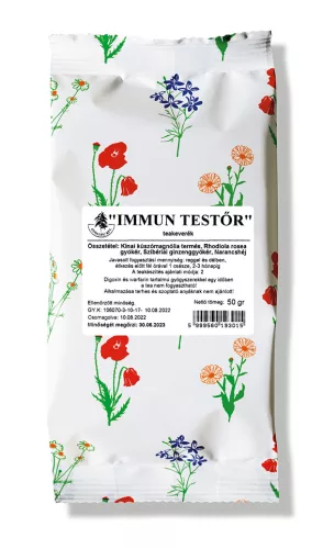 Gyógyfű immun testőr teakeverék szálas 50 g