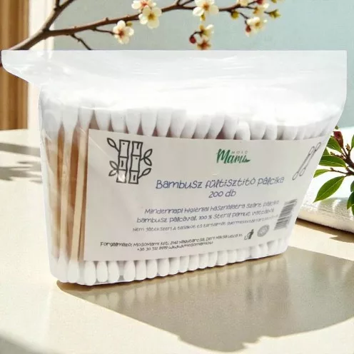 MosóMami Bamboo Ear Cleaning Sticks 200 pcs
