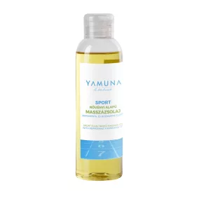   Yamuna növényi masszázsolaj Sport, borsmenta-rozmaring olajjal 250ml