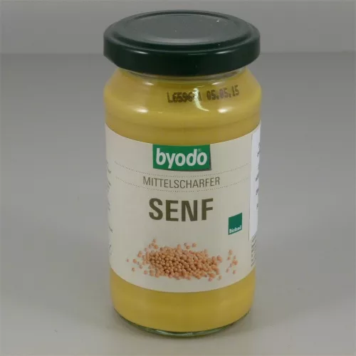 Byodo bio enyhén csípős mustár 200 ml