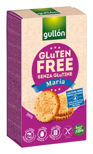 Gullón glutén- és laktózmentes maria keksz 380 g