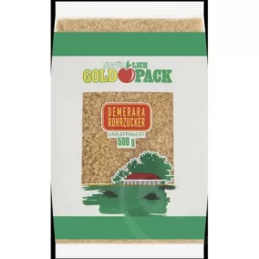 Gold Pack demerara nádcukor 1000 g