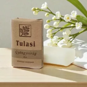 Tulasi Oval Soap - Lily of the Valley 100g