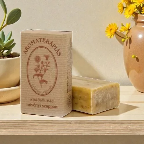 Tulasi Aromaterápiás Szappan - Körömvirág 90g