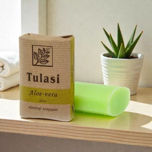 Tulasi Oval Soap - Aloe Vera 100g