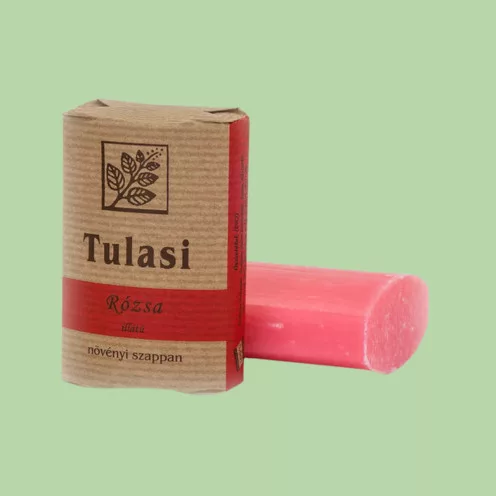 Tulasi Oval Soap - Rose 100g