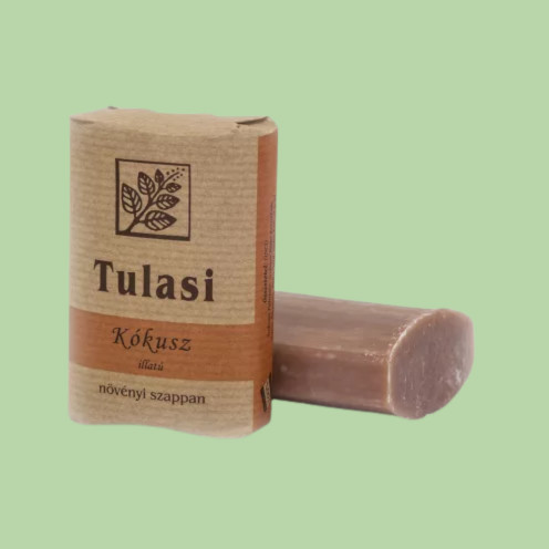 Tulasi Oval Soap - Coconut 100g