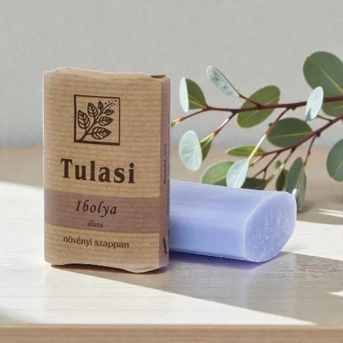 Tulasi Oval Soap - Violet 100g