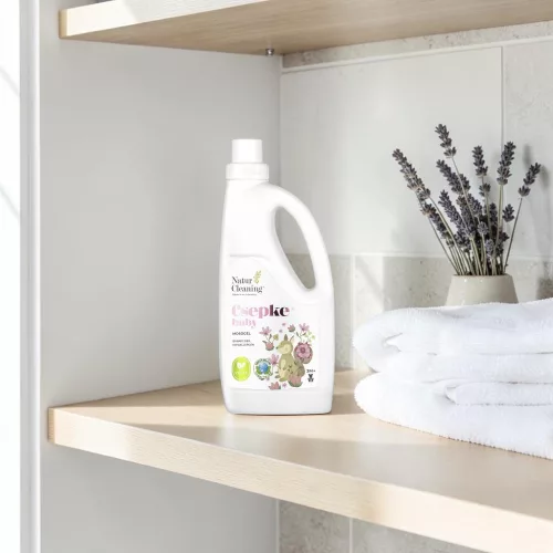 Csepke Baby mosógél babapúder illattal 3m+ 1000 ml