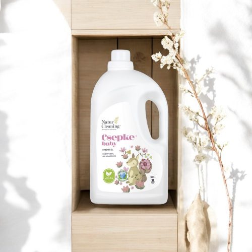 Csepke baby mosógél babapúder, hipoallergén 4 Liter