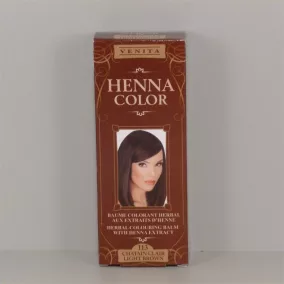 Henna Color szinező hajbalzsam nr 113 világosbarna 75 ml