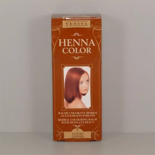 Henna Color szinező hajbalzsam nr 7 rézvörös 75 ml