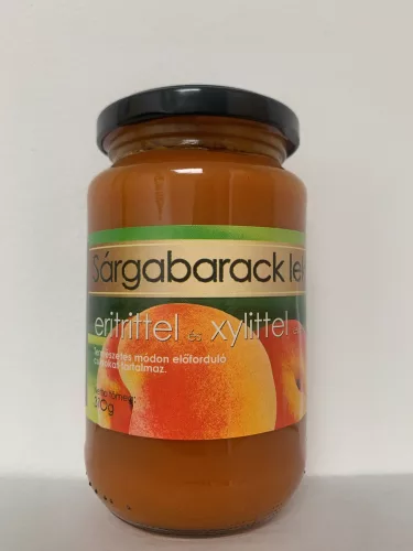 Ezerédes sárgabarack lekvár eritrittel és xilittel 370 g