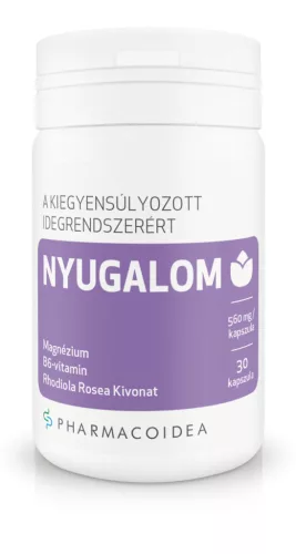 Pharmacoidea nyugalom étrend-kiegészítő kapszula 30 db
