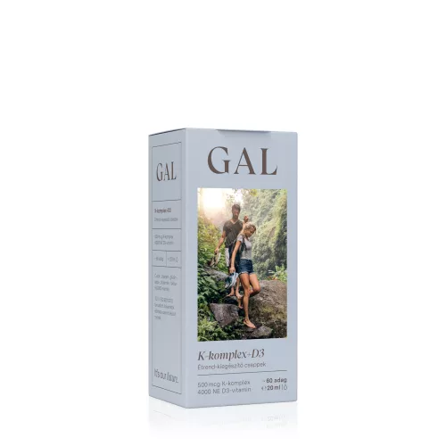 GAL K-komplex+D3 500mcg K-komplex + 4000NE D3 x 60 adag