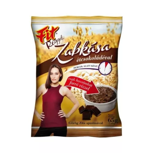 Fit reggeli zabkása étcsokoládé 65 g