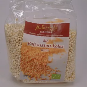Naturgold bio puffasztott kölesgolyó natúr 100 g
