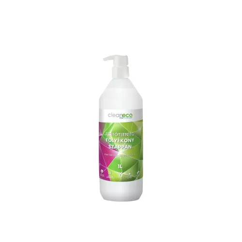 Cleaneco Folyékony szappan, fertőtlenítő Cleaneco 1L pumpás