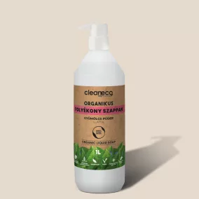 Cleaneco Folyékony szappan organikus Cleaneco 1L pumpás