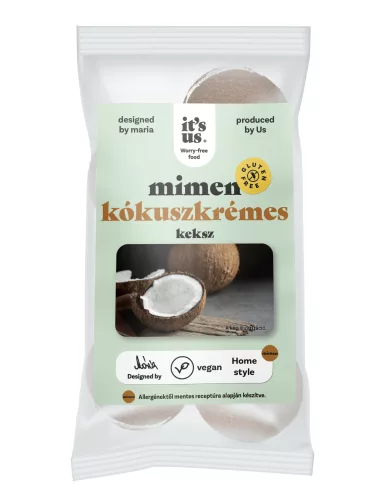 Its us mimen gluténmentes keksz kókuszkrémes 150 g