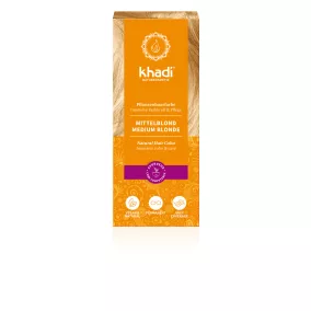 Khadi bio hajfesték por középszőke 100% 100 g