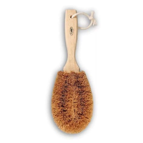 LoofCo coconut fibre garden brush with handle - 1 pc