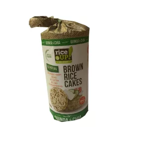   Rice Up barna rizses puffasztott szelet chia mag quinoa 120 g