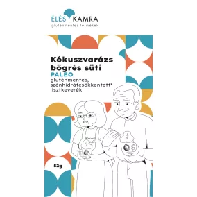   Éléskamra kókuszvarázs paleo bögrés süti szénhidrátcsökkentett lisztkeverék 52 g