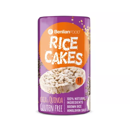 Benlian gluténmentes puff. rizs chia és quinoa maggal 100 g