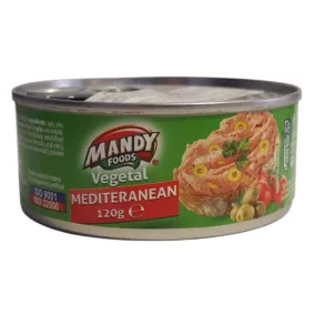 Mandy növényi pástétom mediterrán 120 g