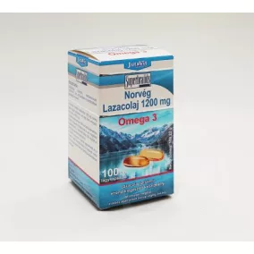 Jutavit norvég lazacolaj omega3 kapszula 100 db