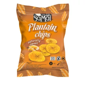 Samai plantain főzőbanán chips natúr édes 75 g