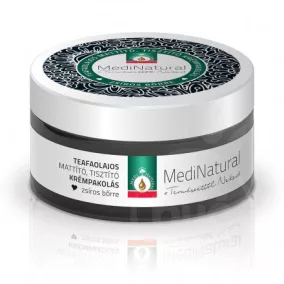   Medinatural mattító tisztító krémpakolás teafás zsíros bőrre 100 ml