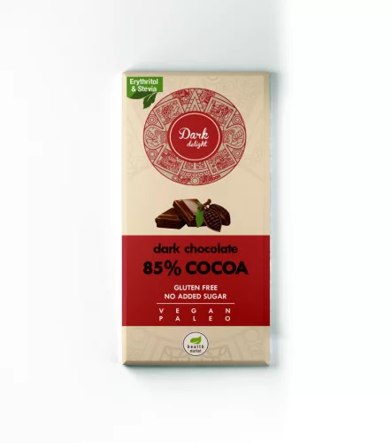 Health Market Dark Delight Étcsokoládé 80g