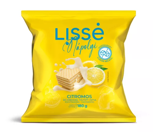 Lissé hcn citromos töltött ostya 180 g